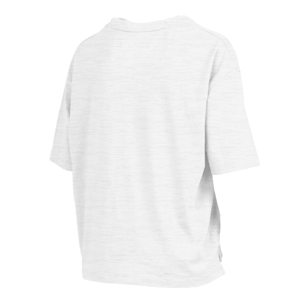 Arkansas Razorbacks Pressbox Women's Harmony Oversized T-Shirt - White