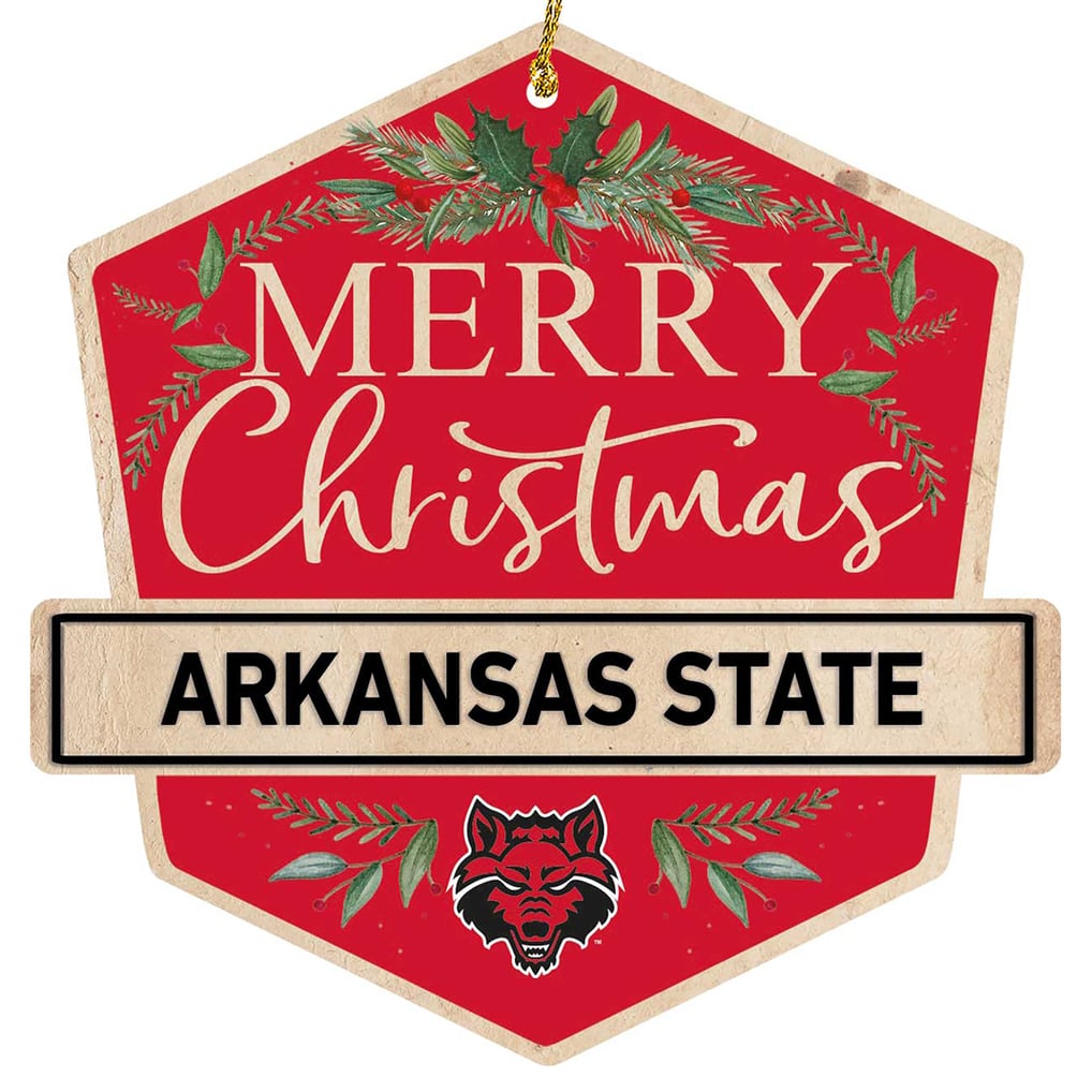Arkansas State Red Wolves Ornament Bundle