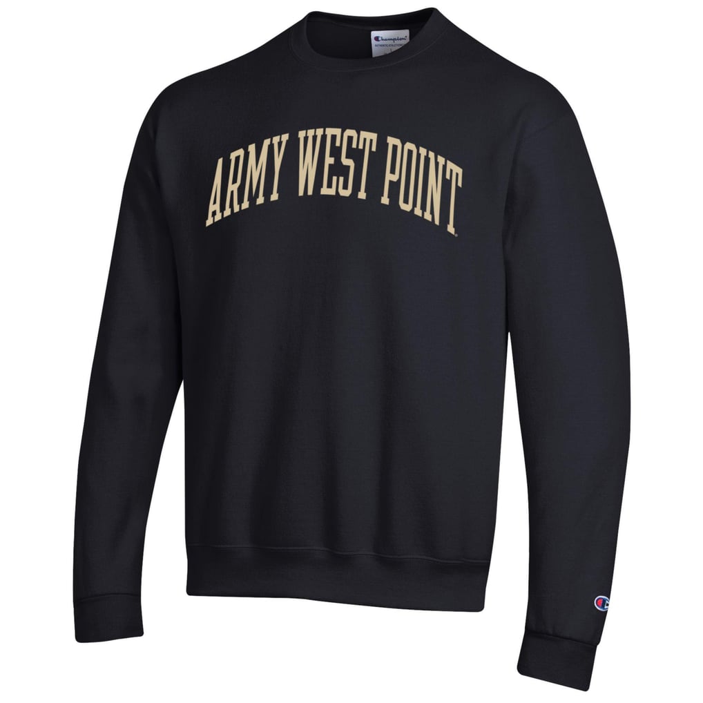  Army Black Knights Champion Basic Arch Fleece Pullover Sweatshirt - Black