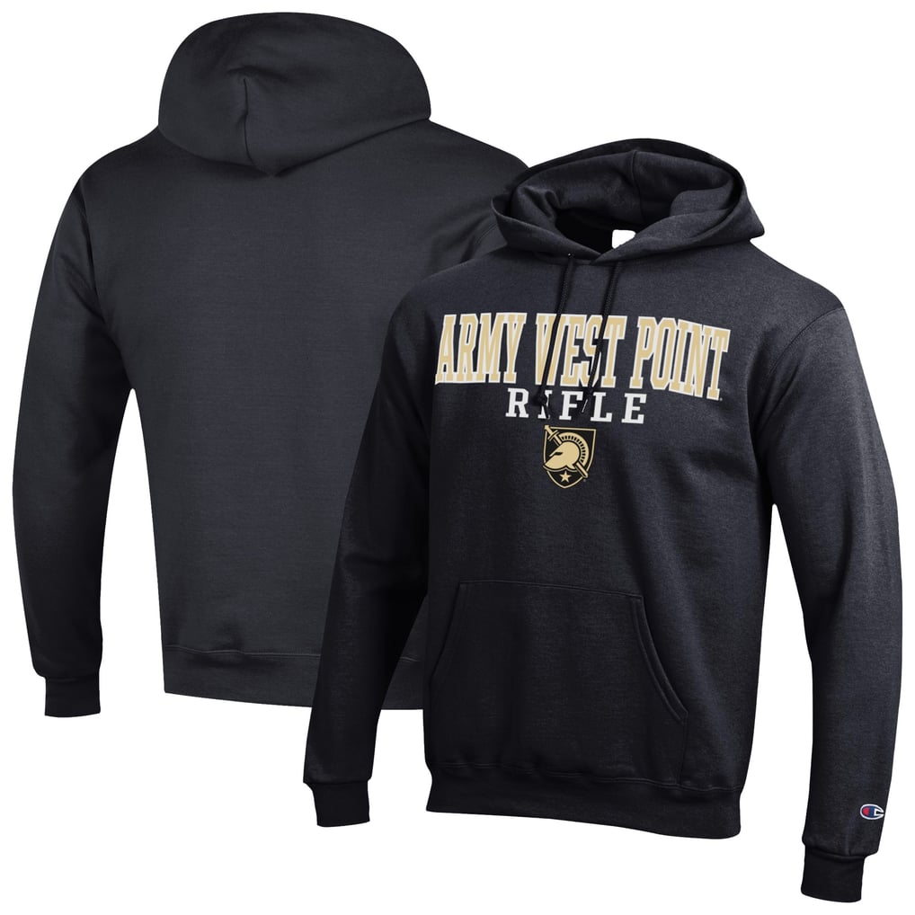 Army Black Knights Champion Rifle Stack Powerblend Pullover Hoodie – Black