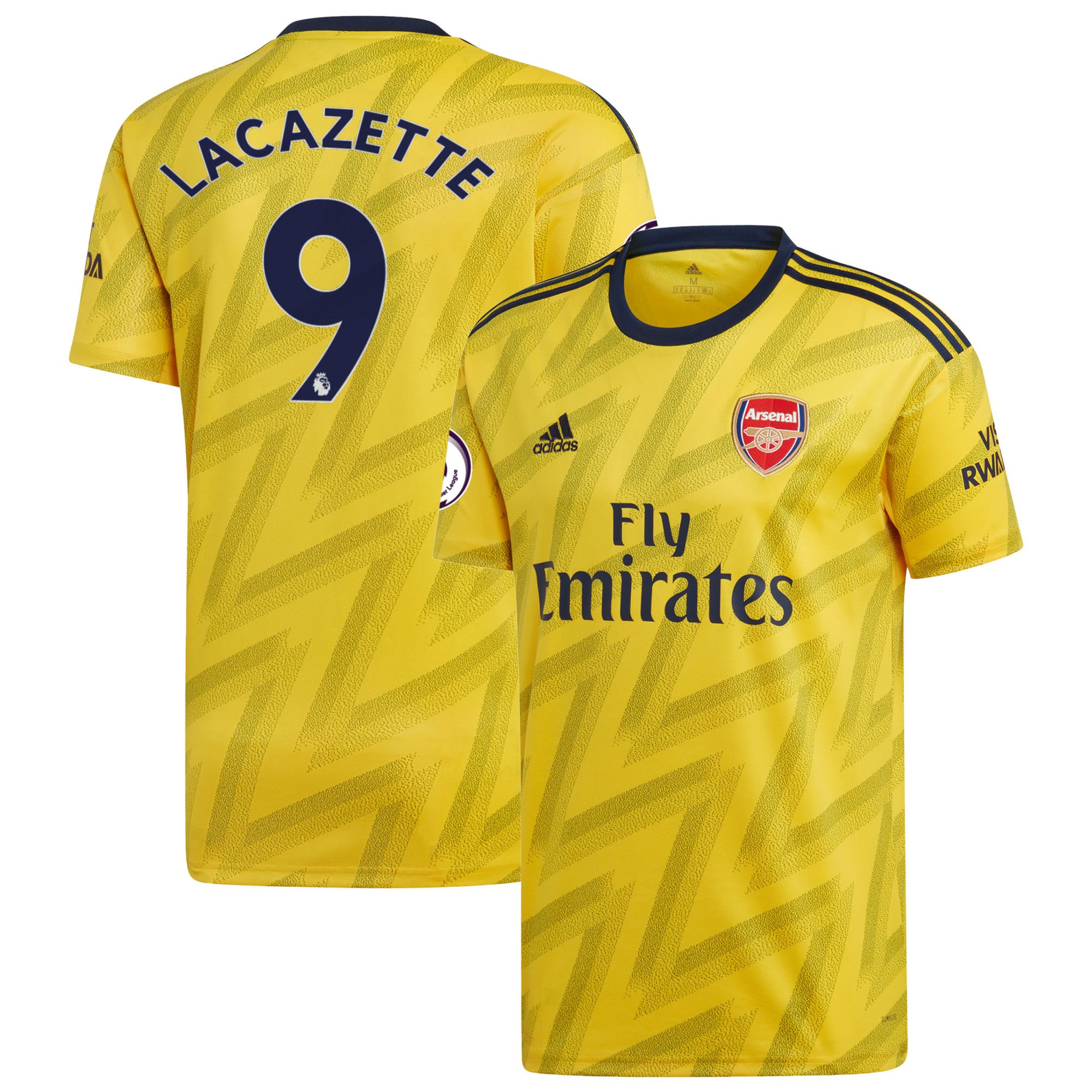 Alexandre Lacazette Arsenal adidas 2019/20 Away Replica Player