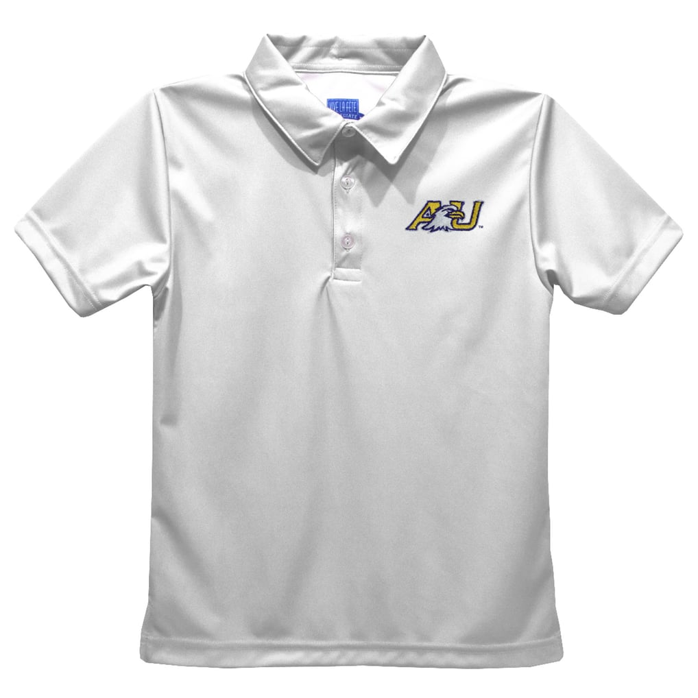  Ashland Eagles Vive La Fete Toddler Solid Polo - White