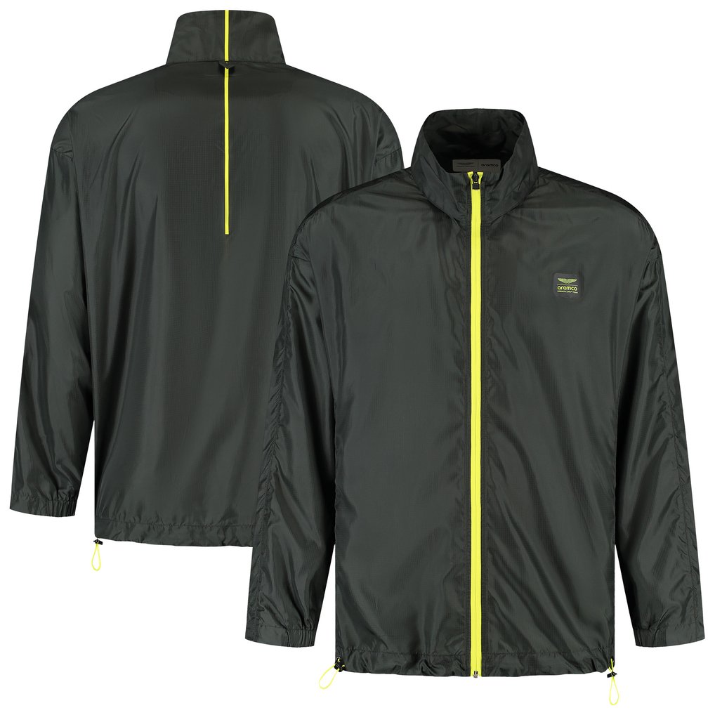  Aston Martin  Tech Lightweight Full-Zip Jacket - Black