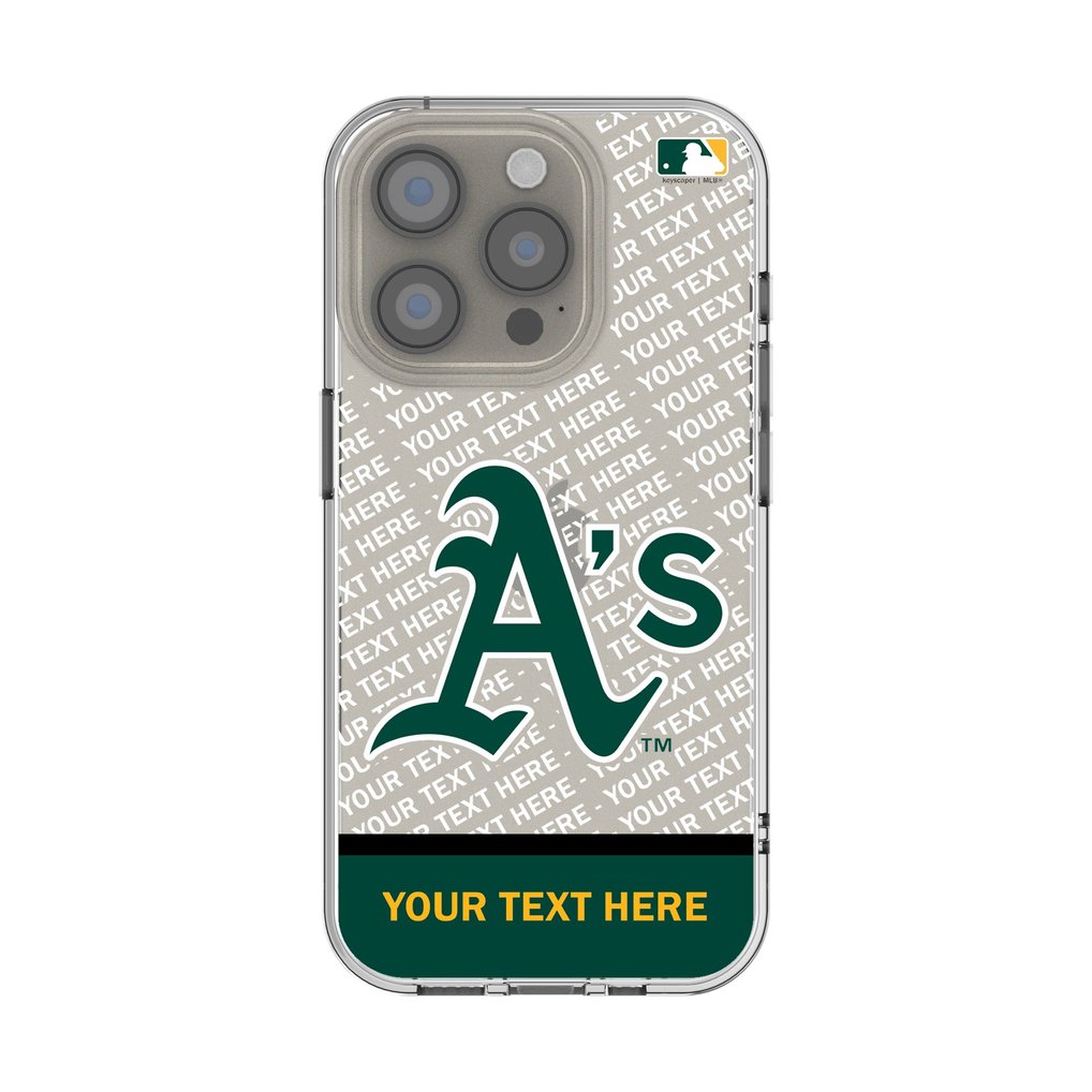 Athletics Endzone Design iPhone Clear Case
