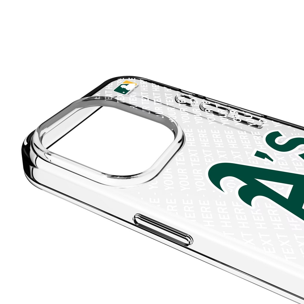 Athletics Endzone Design iPhone Clear Case
