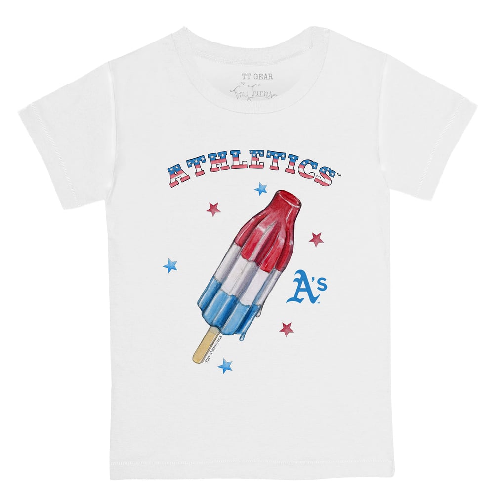 Athletics Tiny Turnip Infant Rocket Pop T-Shirt - White