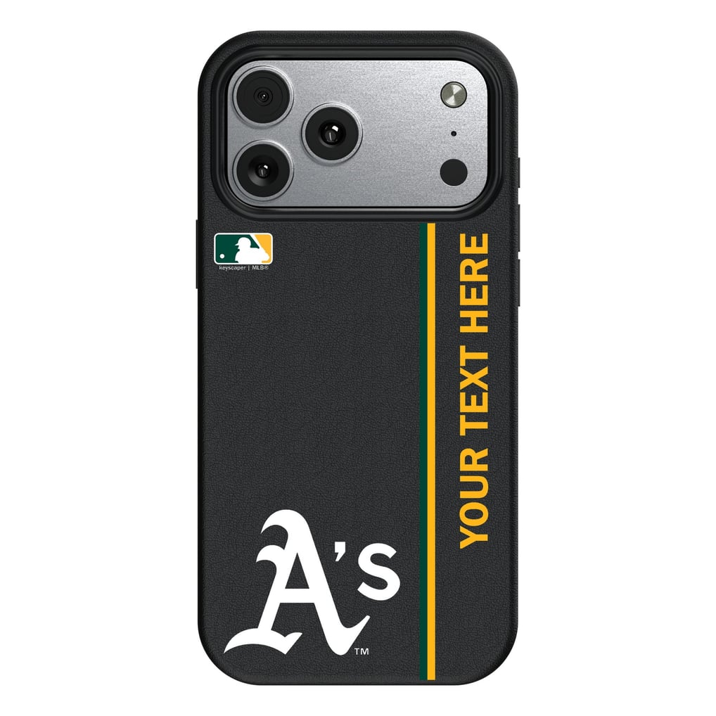 Athletics Keyscaper  Personalized iPhone Magnetic Bump Case