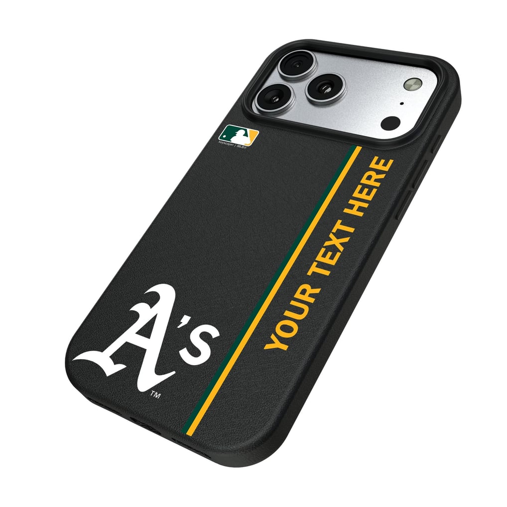 Athletics Keyscaper  Personalized iPhone Magnetic Bump Case