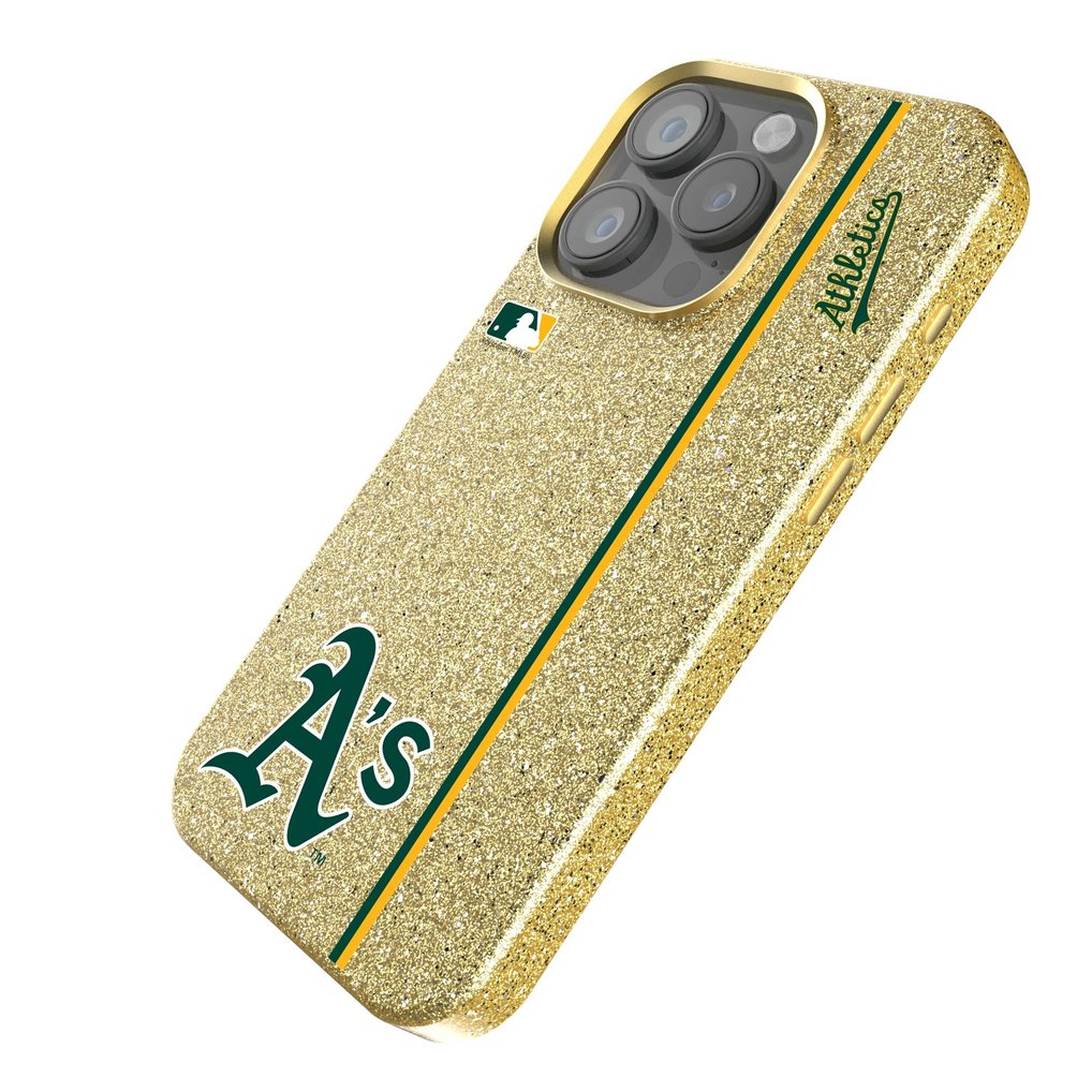 Athletics Keyscaper Gold Gold iPhone Bling Case