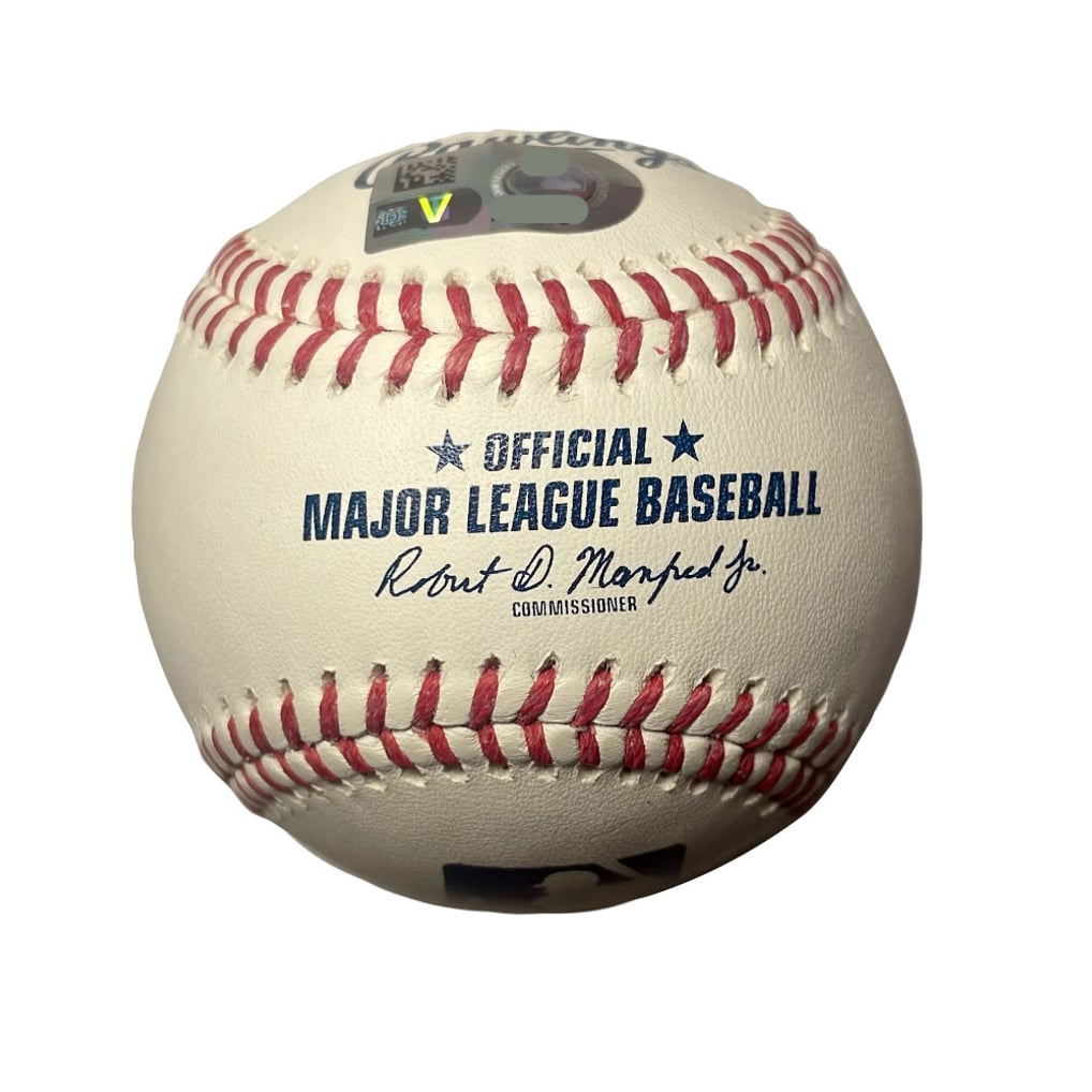 Lawrence Butler Athletics Autographed Baseball