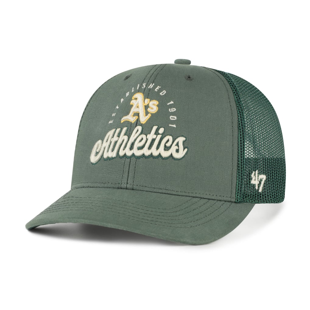 Athletics '47 Pitstop Trucker Adjustable Hat - Green