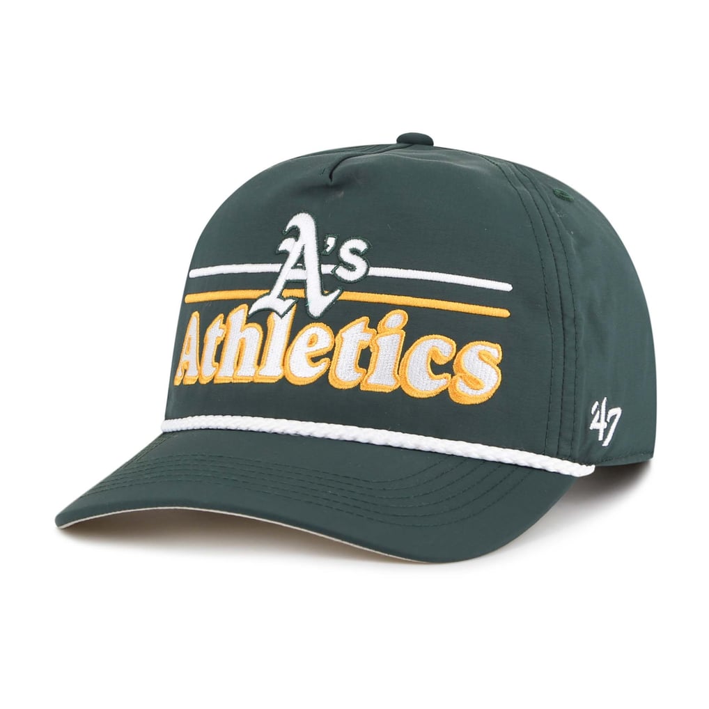 Oakland Athletics '47 Campscape Hitch Adjustable Hat - Green