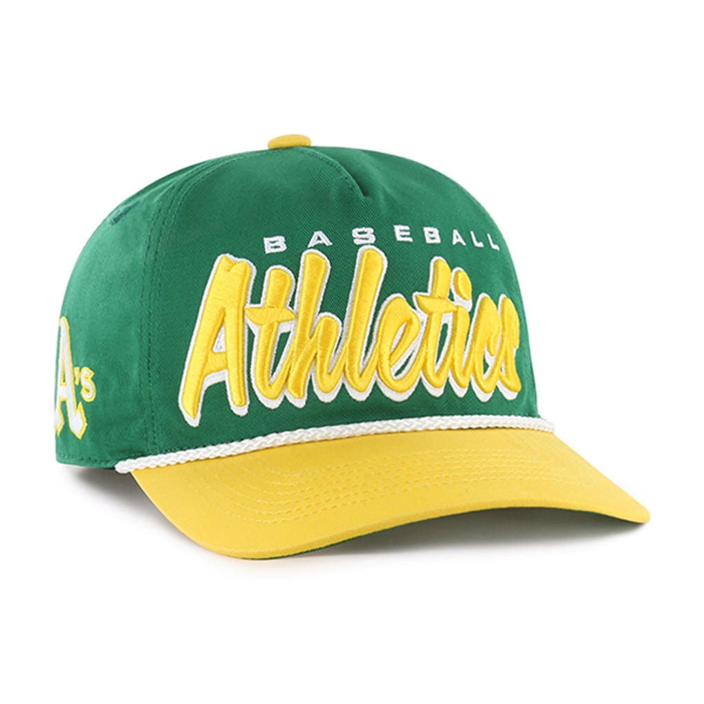 Athletics '47 Dropshadow Rope Hitch Adjustable Hat - Kelly Green