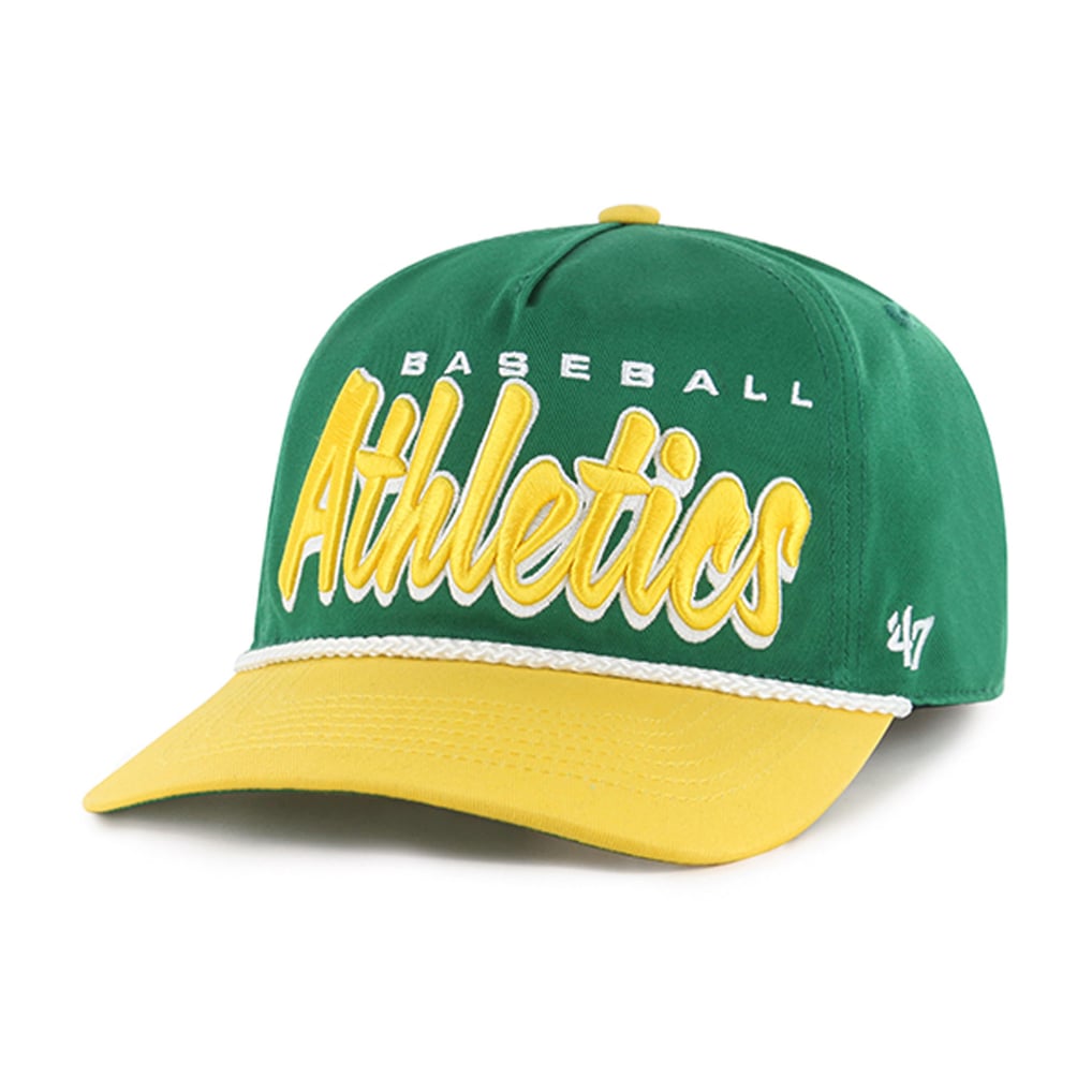 Athletics '47 Dropshadow Rope Hitch Adjustable Hat - Kelly Green