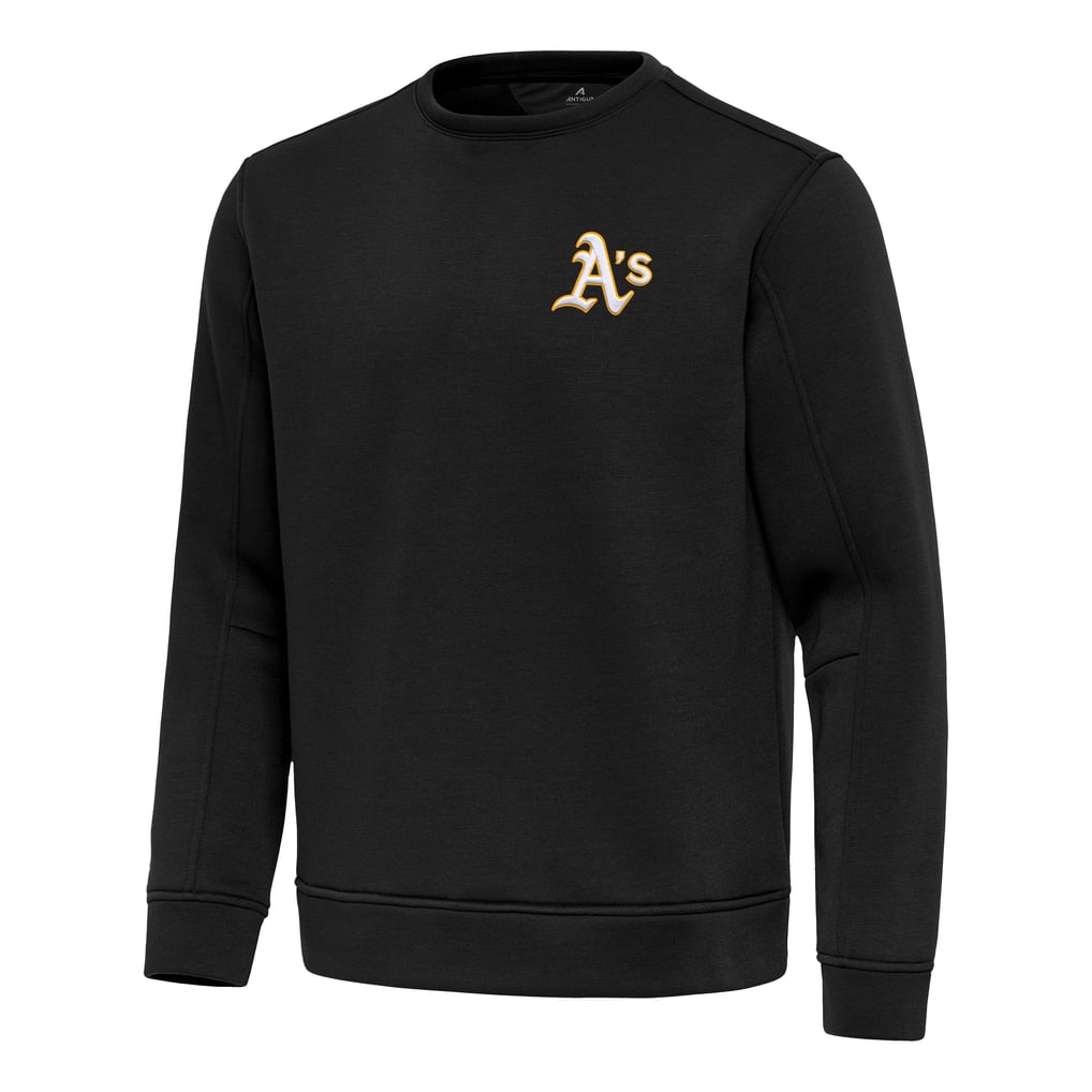 Athletics Antigua Relevant Lightweight Pullover Sweatshirt - Black