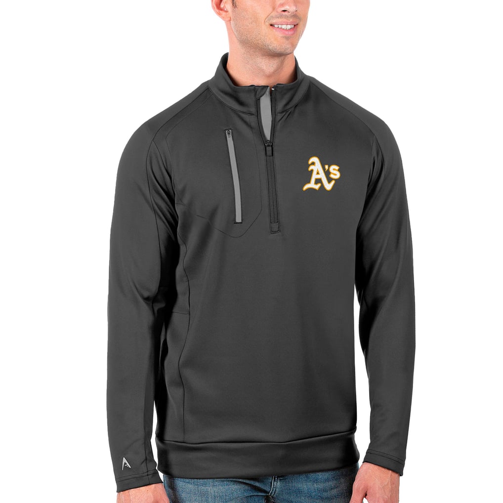 Athletics Antigua Generation Quarter-Zip Pullover Jacket - Gray