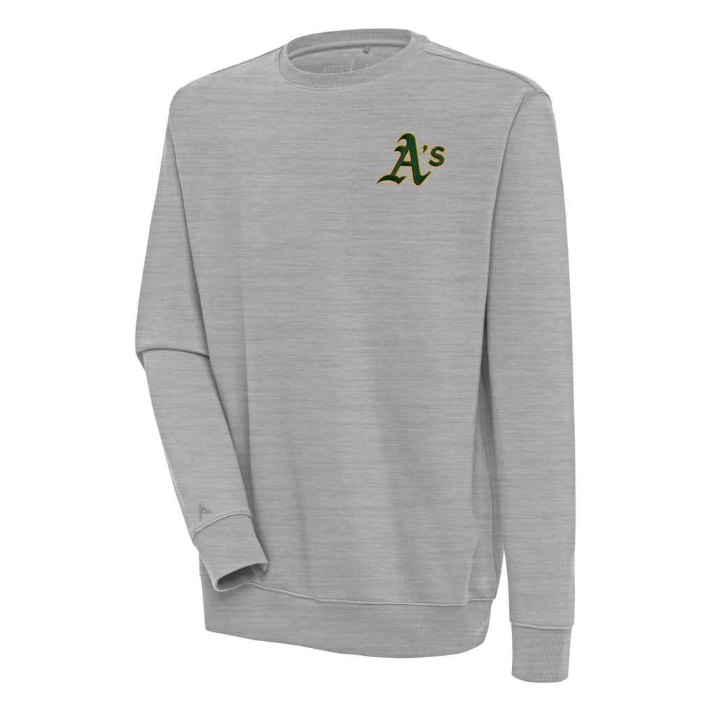 Athletics Antigua Victory Pullover Sweatshirt - Heather Gray