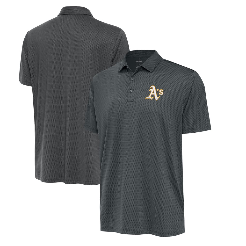  Athletics Antigua Eclipse Polo - Pewter