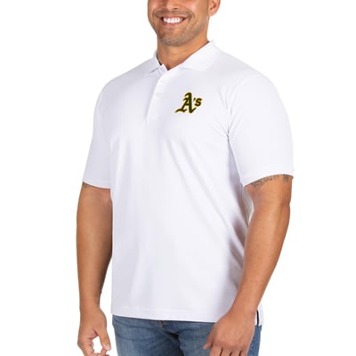 Athletics Antigua Big & Tall Legacy Pique Polo - White
