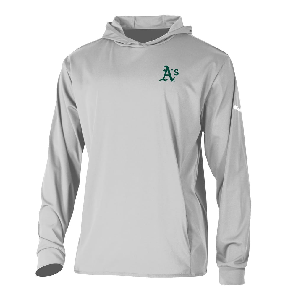  Athletics Columbia Long Drive Pullover Hoodie - Gray