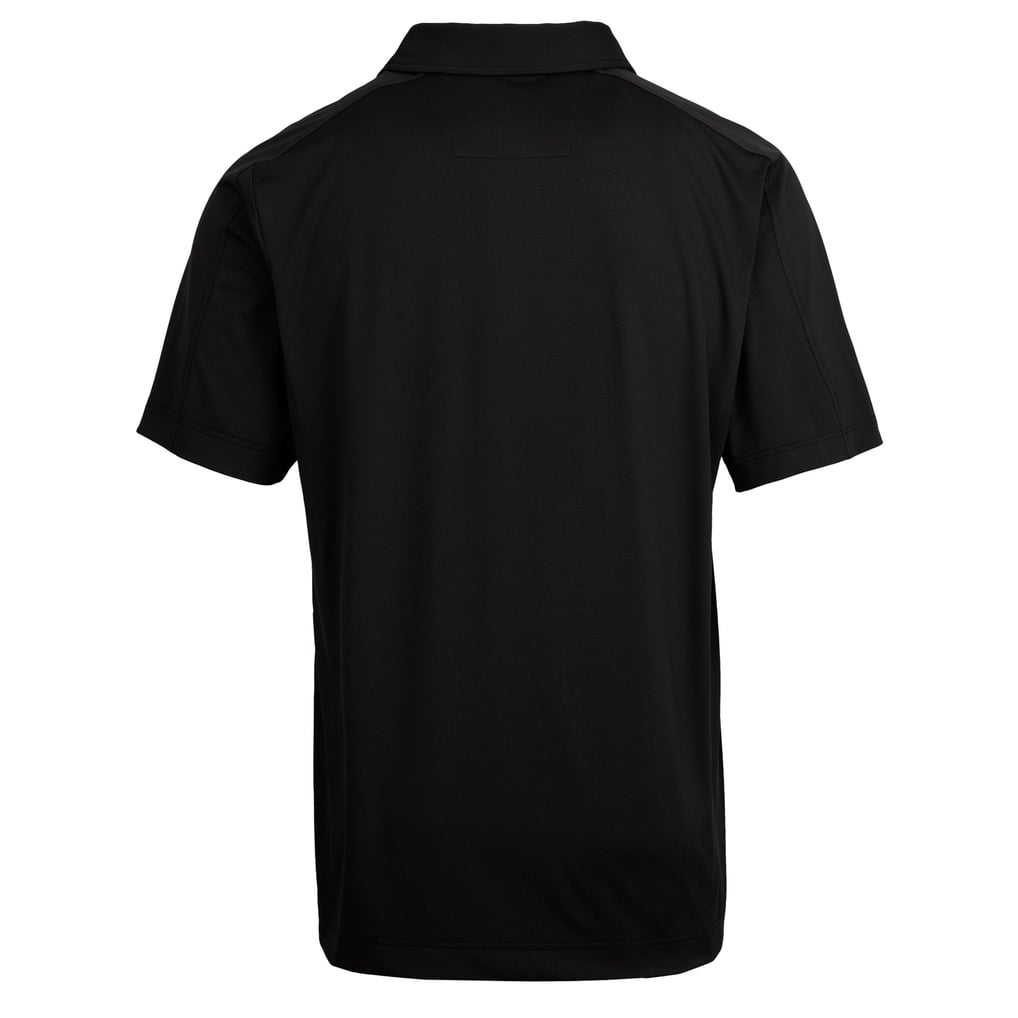 Athletics Cutter & Buck Prospect Textured Stretch Polo - Black