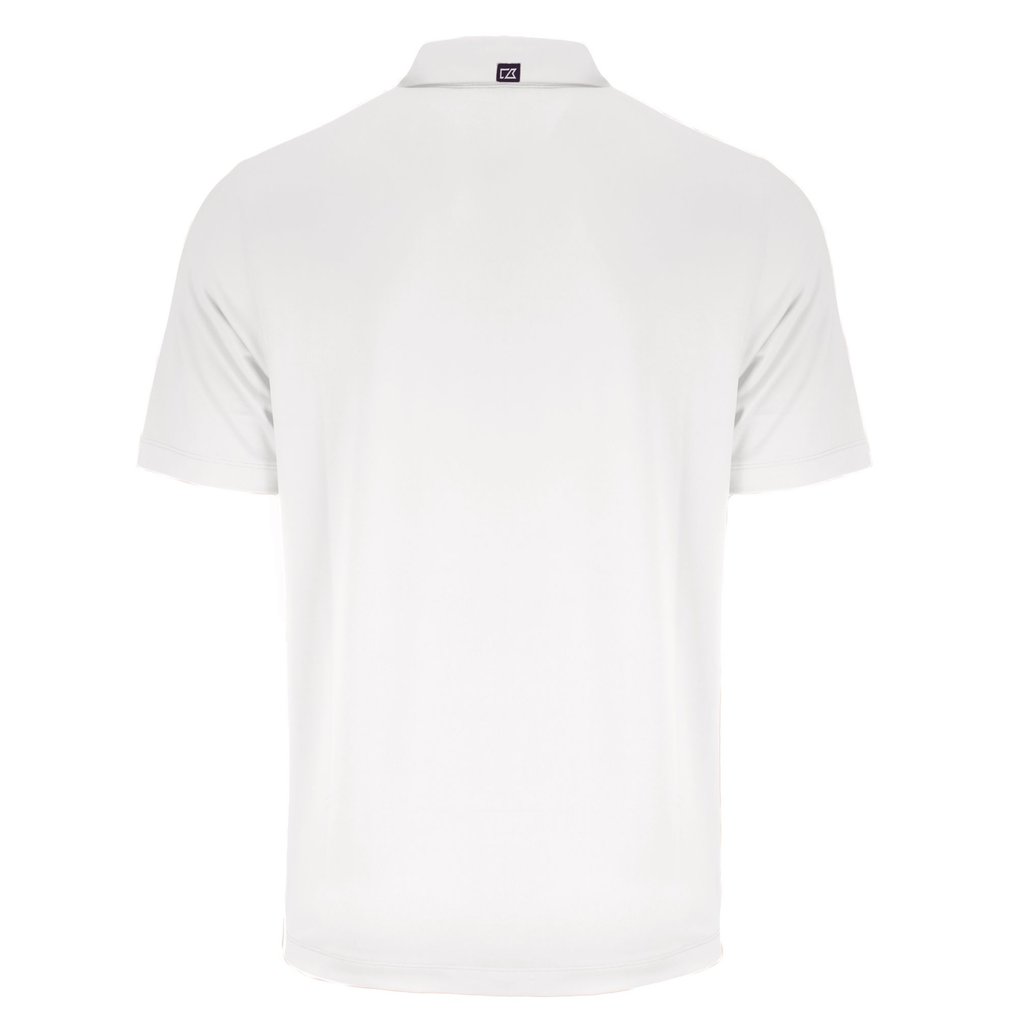 Athletics Cutter & Buck Forge Eco Recycled Polo - White