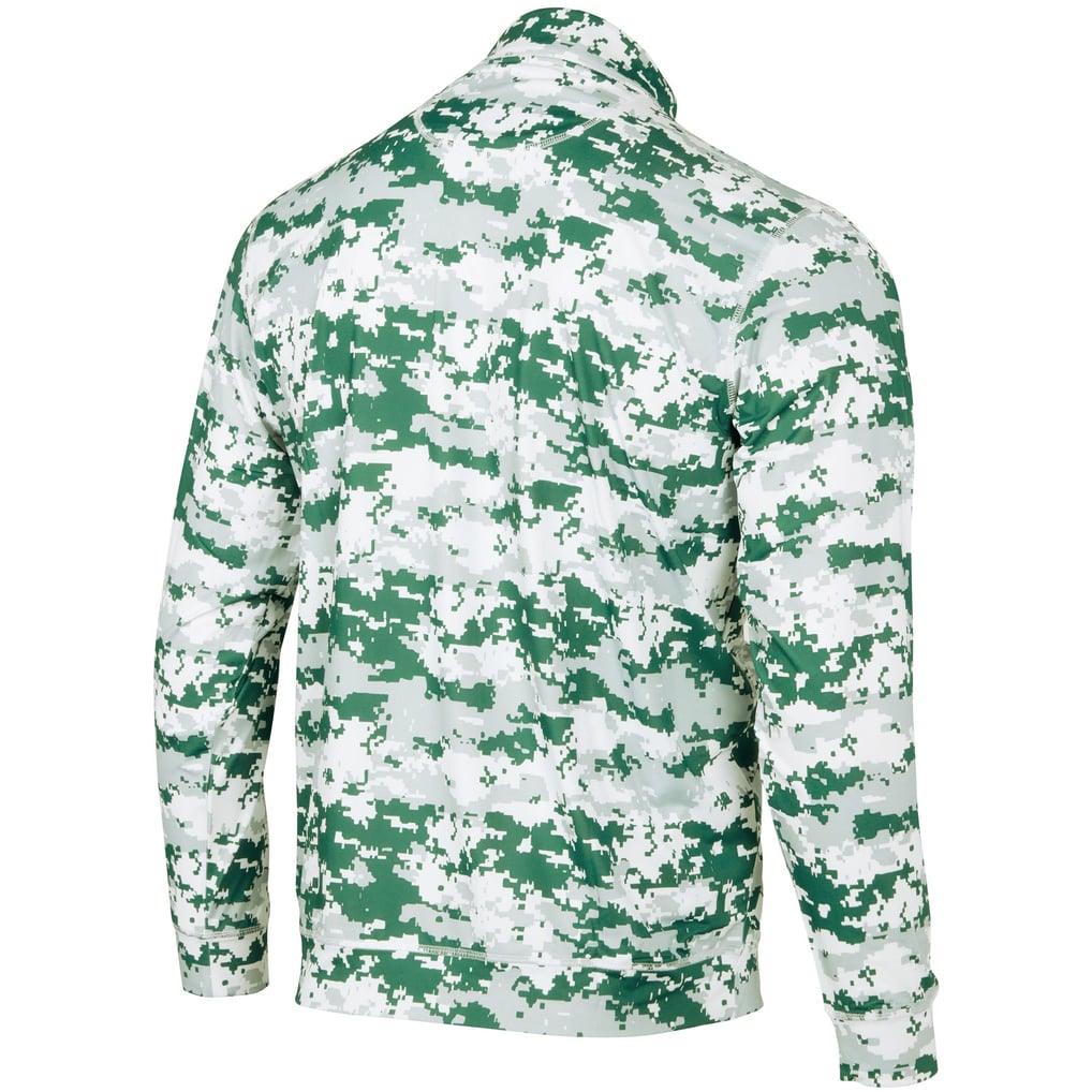 Athletics Digital Camo Performance Quarter-Zip Pullover Jacket - Green