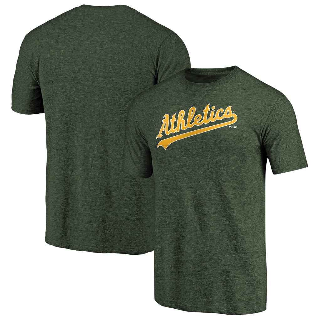 Athletics Team Wordmark Tri-Blend T-Shirt - Green