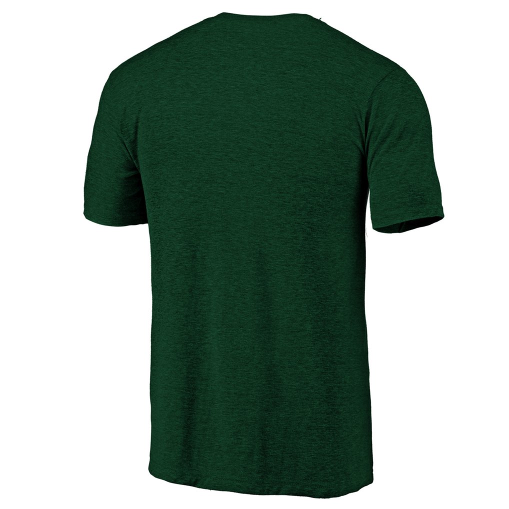 Athletics Official Logo Tri-Blend T-Shirt - Heather Green