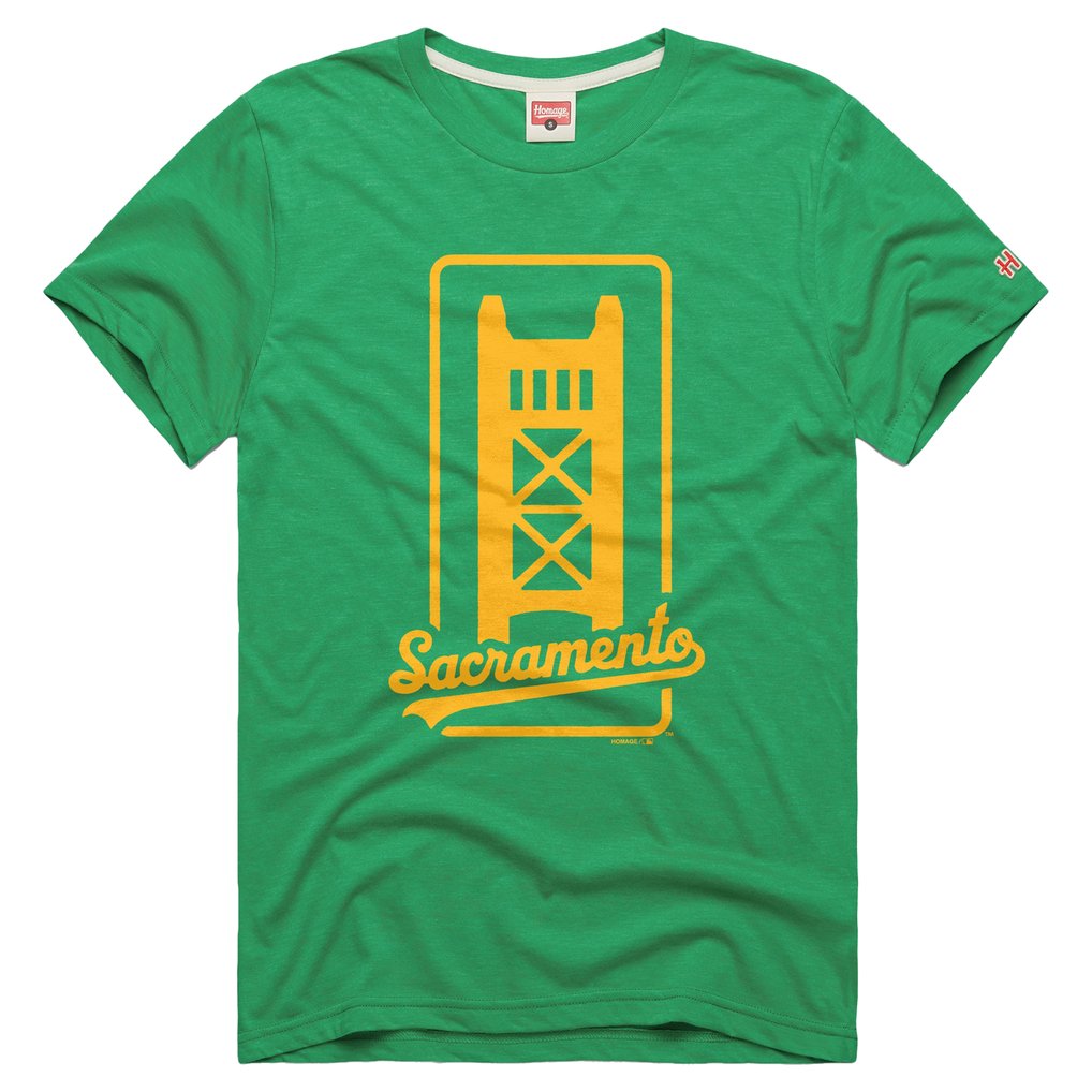 Athletics Homage Tri-Blend Hyperlocal T-Shirt - Green