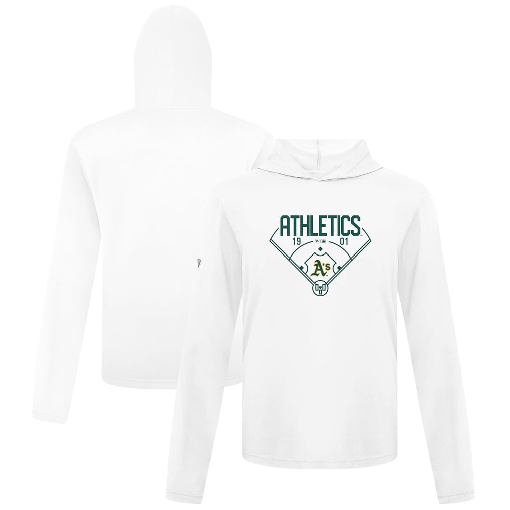 Athletics Levelwear Anthem Home Field Pullover Hoodie - White