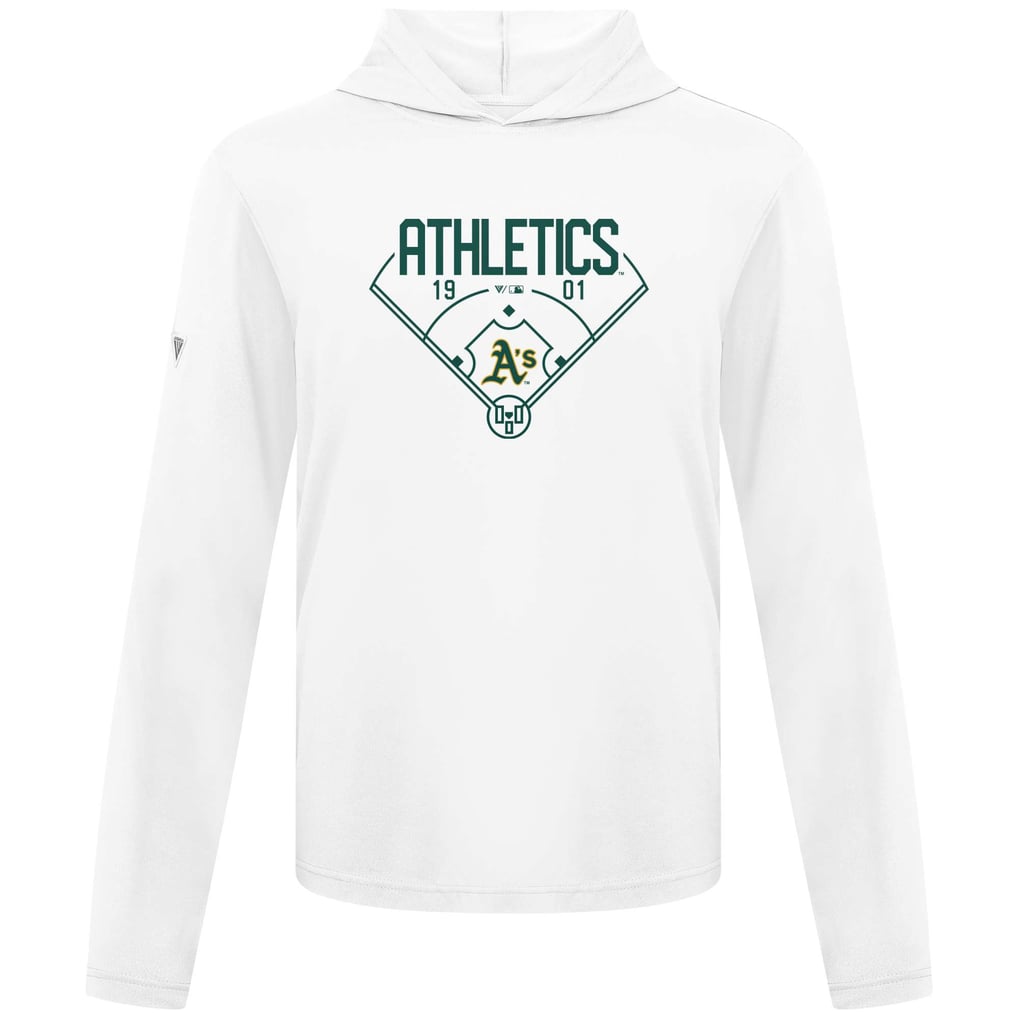 Athletics Levelwear Anthem Home Field Pullover Hoodie - White