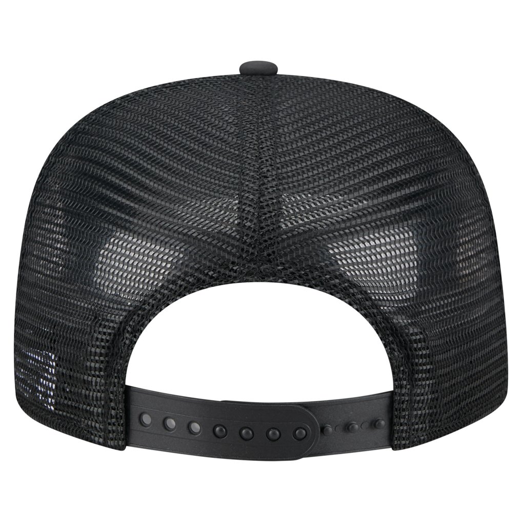  Athletics New Era Gummy Golfer Trucker Adjustable Hat - Black