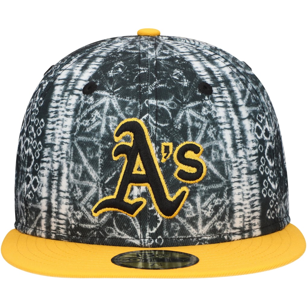 Athletics New Era Sands 59FIFTY Fitted Hat - Black
