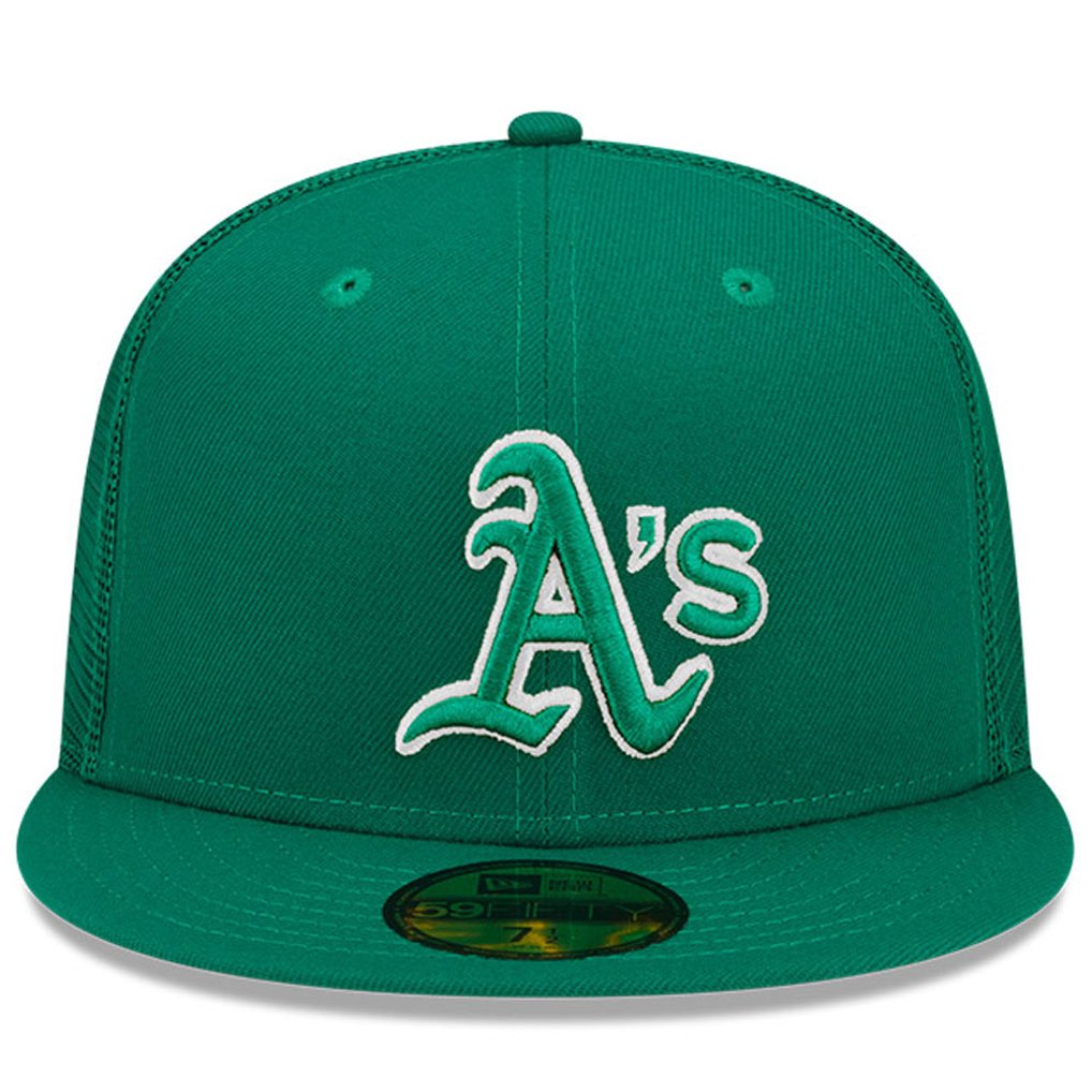 Athletics New Era 2022 St. Patrick's Day 59FIFTY Fitted Hat - Green