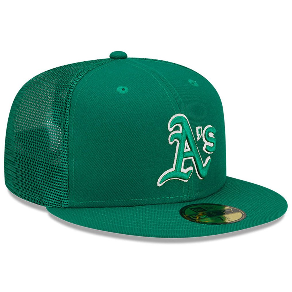 Athletics New Era 2022 St. Patrick's Day 59FIFTY Fitted Hat - Green