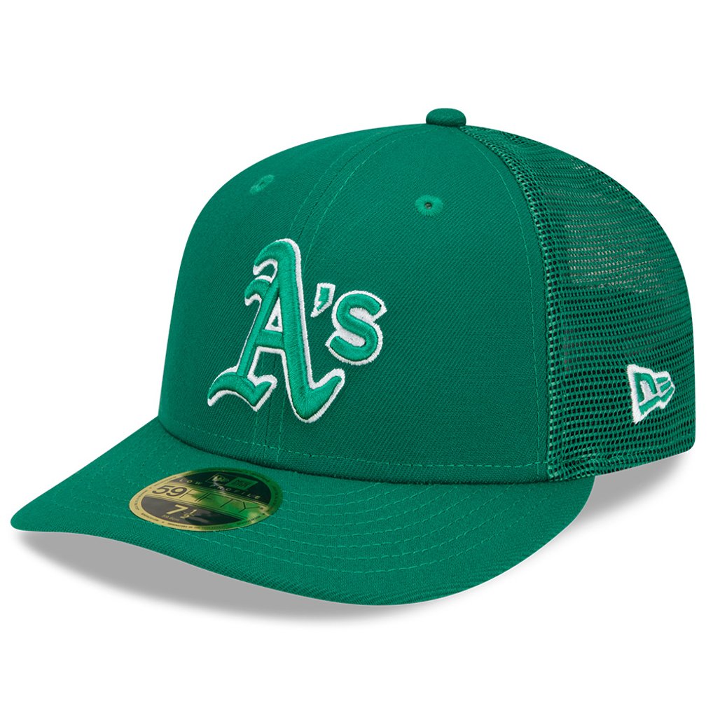 Athletics New Era 2022 St. Patrick's Day Low Profile 59FIFTY Fitted Hat - Green