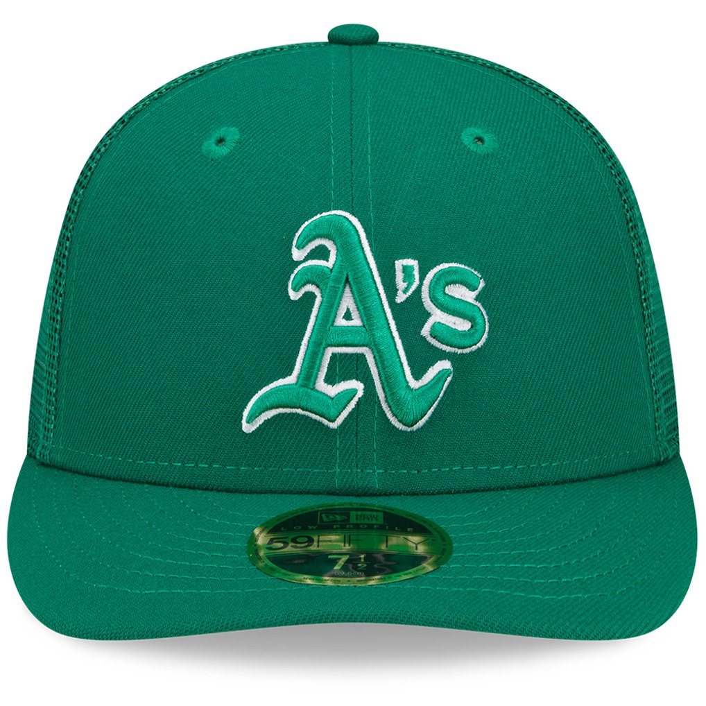 Athletics New Era 2022 St. Patrick's Day Low Profile 59FIFTY Fitted Hat - Green