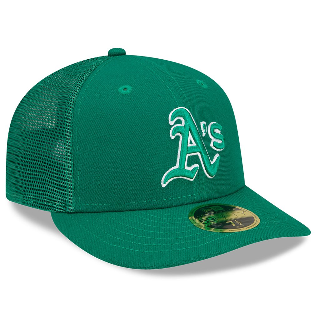 Athletics New Era 2022 St. Patrick's Day Low Profile 59FIFTY Fitted Hat - Green