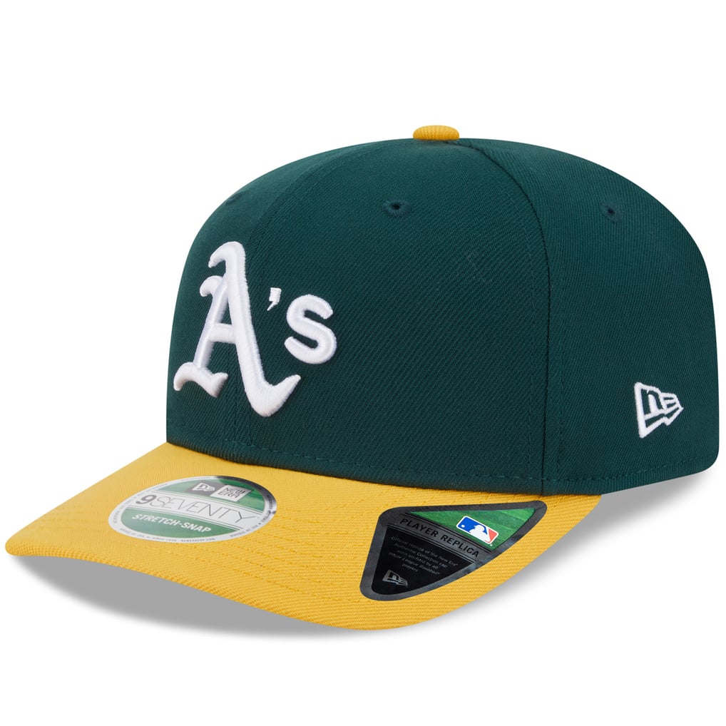  Athletics New Era Player Replica 9SEVENTY Adjustable Hat - Green