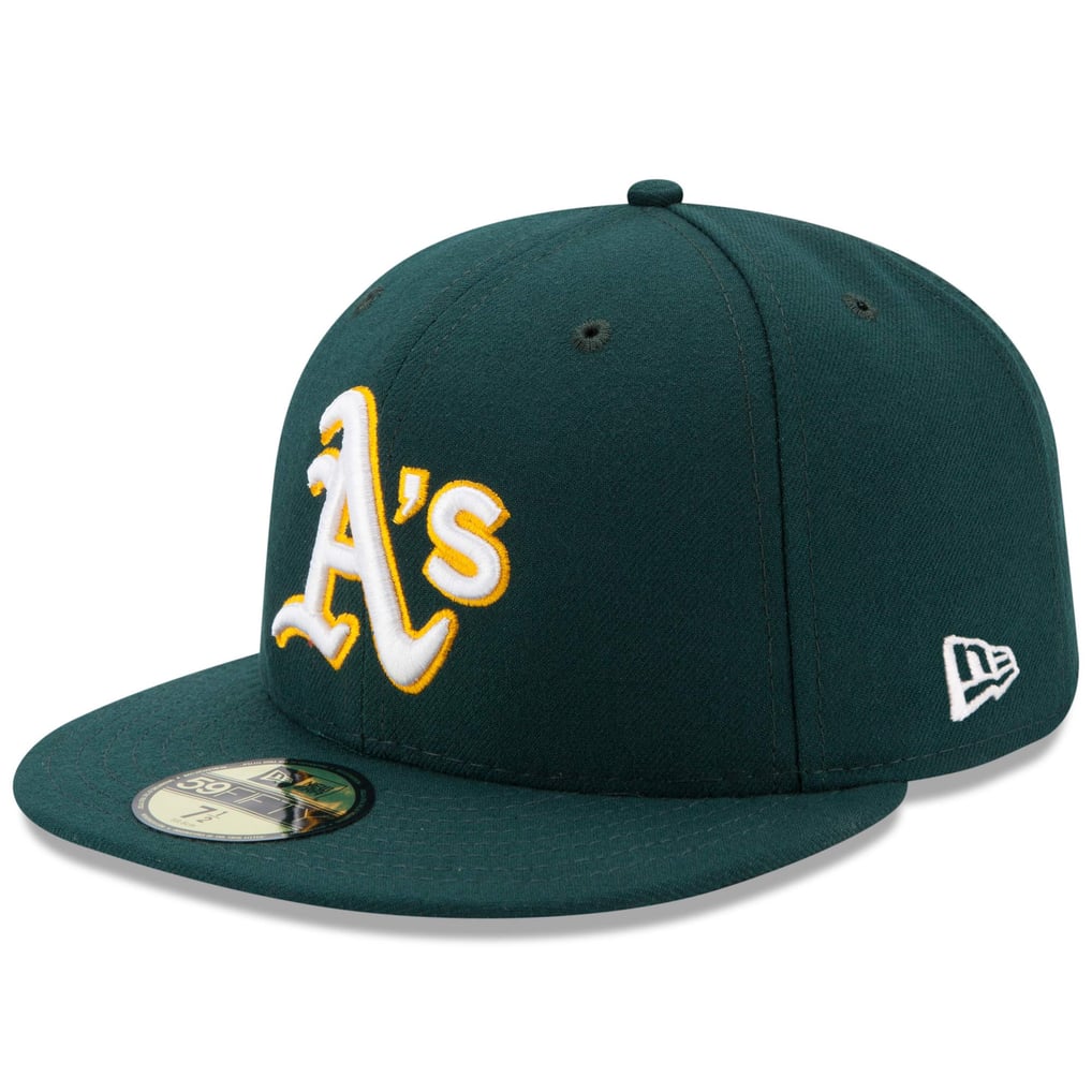 Athletics New Era Road Authentic Collection On Field 59FIFTY Performance Fitted Hat - Green