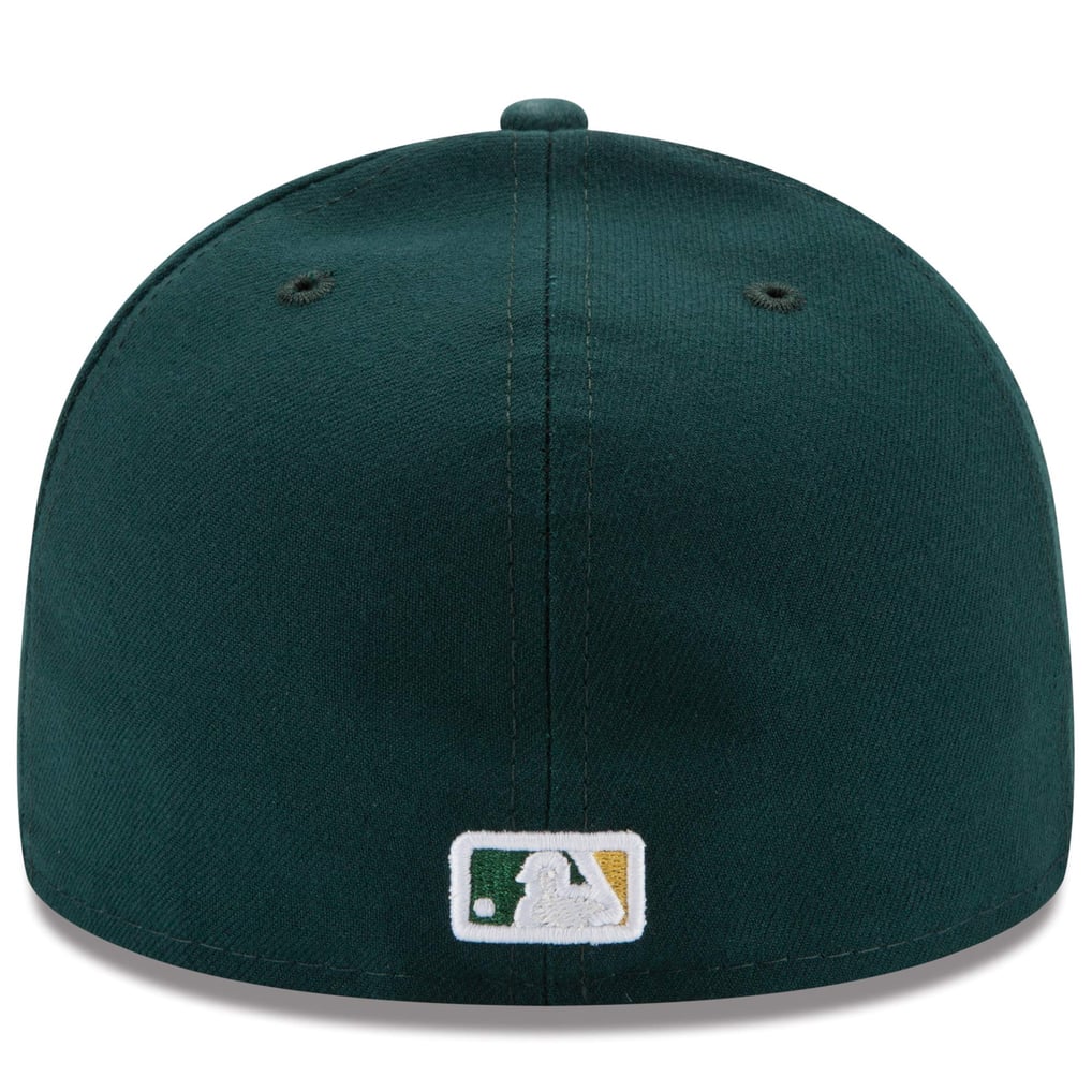 Athletics New Era Road Authentic Collection On Field 59FIFTY Performance Fitted Hat - Green