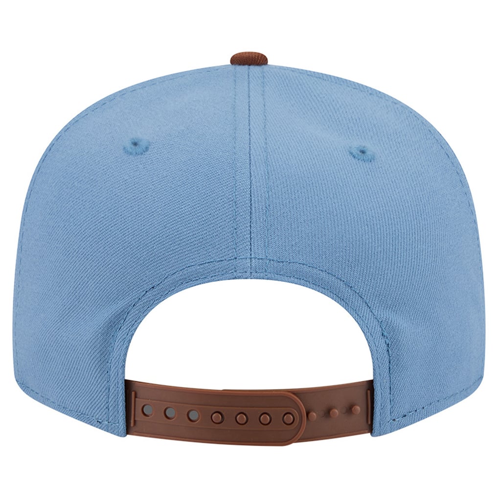 Athletics New Era Color Pack 9FIFTY Snapback Hat - Light Blue/Brown
