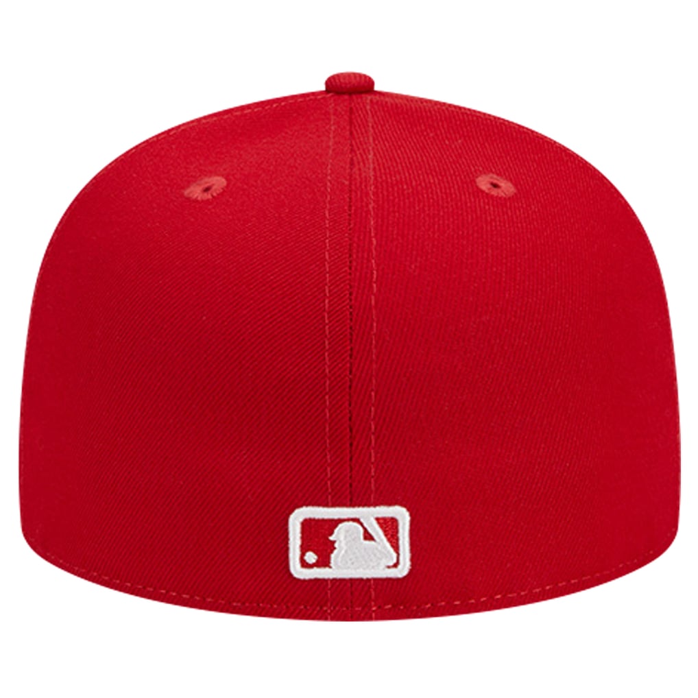 Athletics New Era Logo 59FIFTY Fitted Hat - Red