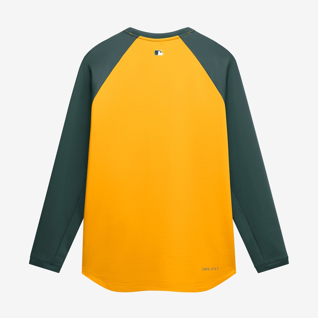 Athletics Nike Authentic Collection Raglan Dri-FIT Sweatshirt - Gold