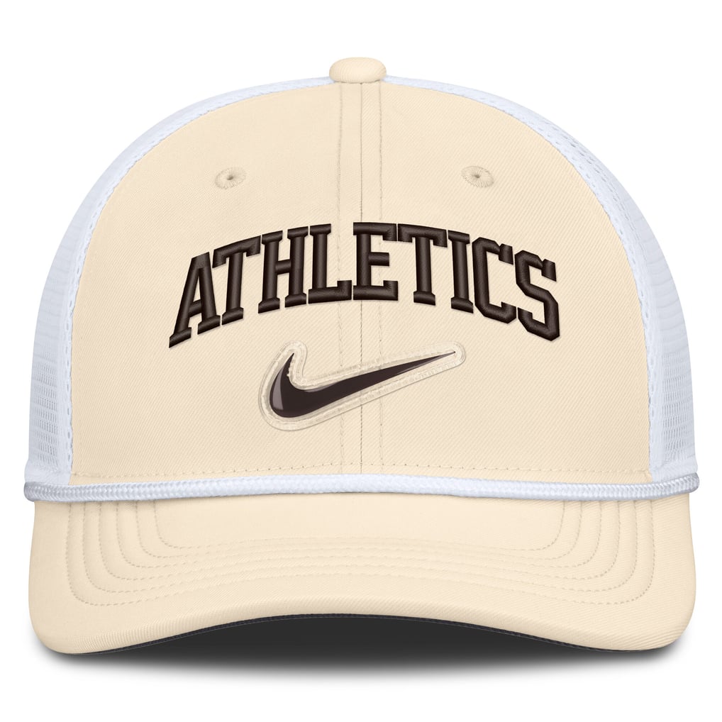 Athletics Nike Rise Dri-FIT Trucker Adjustable Hat​ - Natural/White
