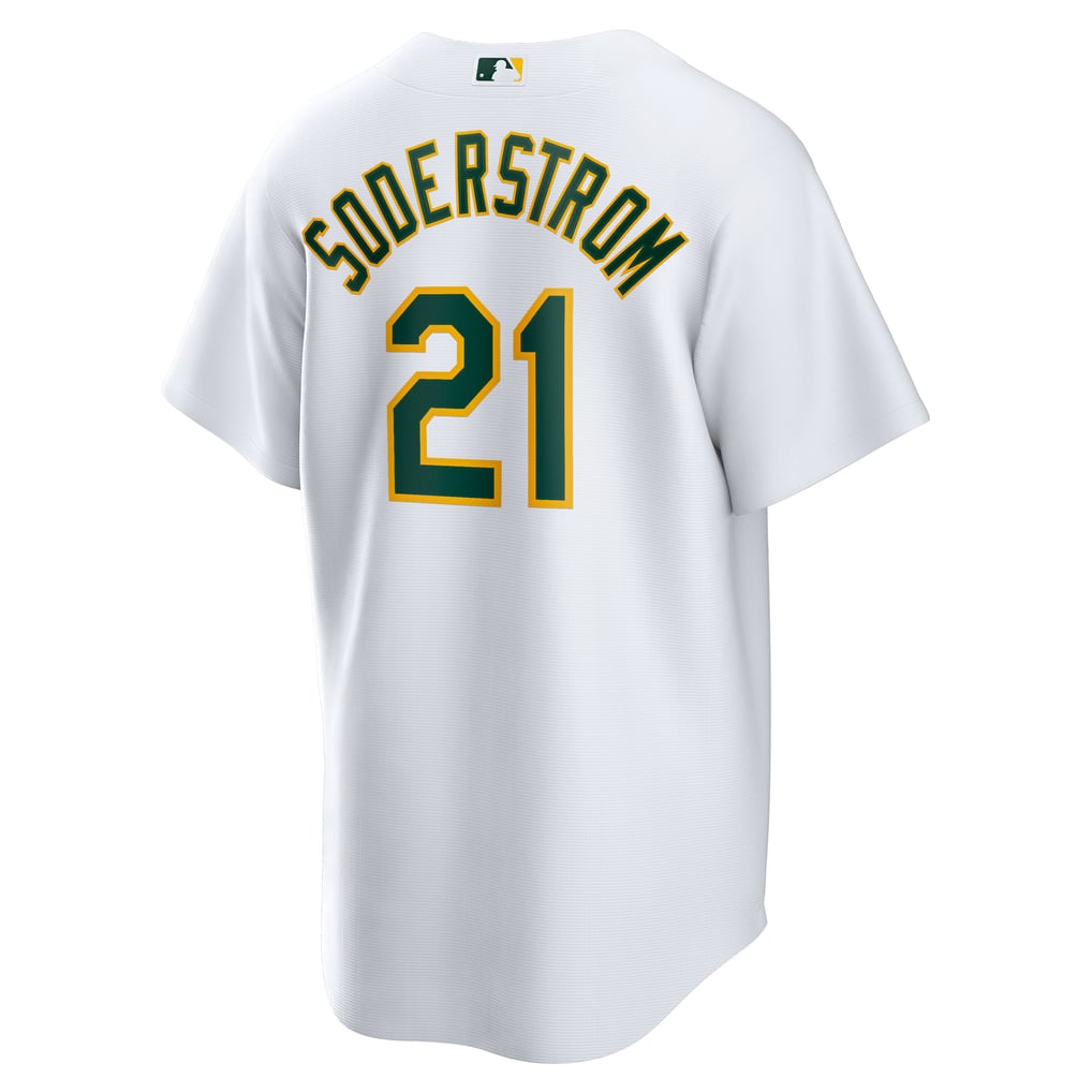 Tyler Soderstrom Athletics Nike Home Replica Jersey - White