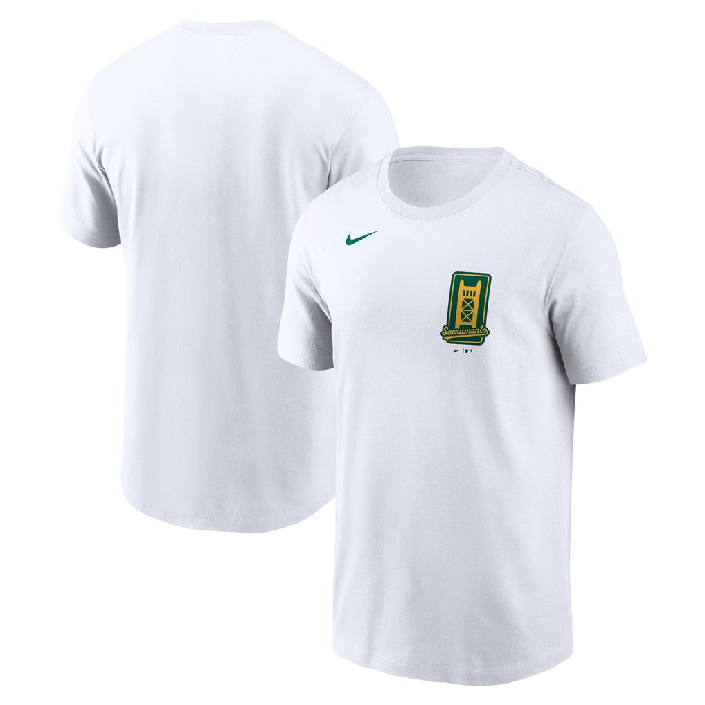Athletics Nike New Logo T-Shirt - White