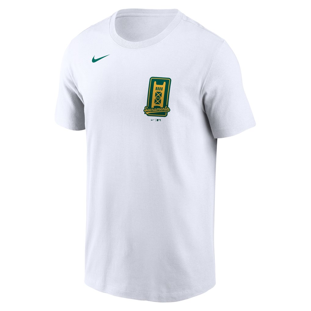 Athletics Nike New Logo T-Shirt - White