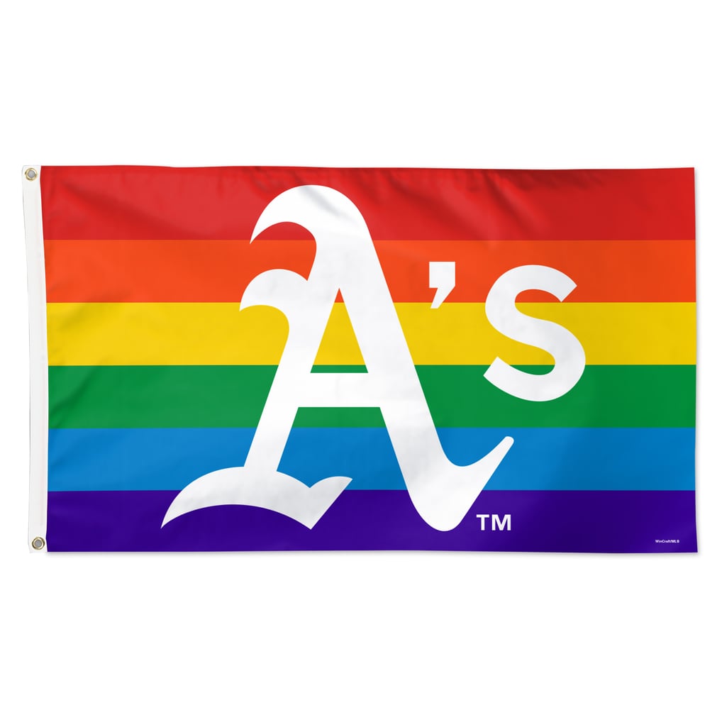 Athletics WinCraft 3' x 5' Single-Sided Deluxe Team Pride Flag